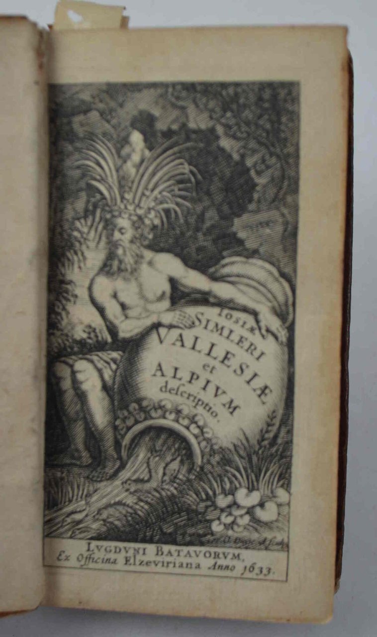 Vallesiae et alpium descriptio.
