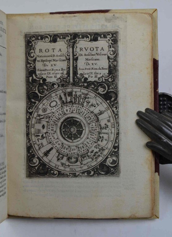 Vaticinia seu prædictiones illustrium virorum. Sex Rotis ære incisis comprehensa …