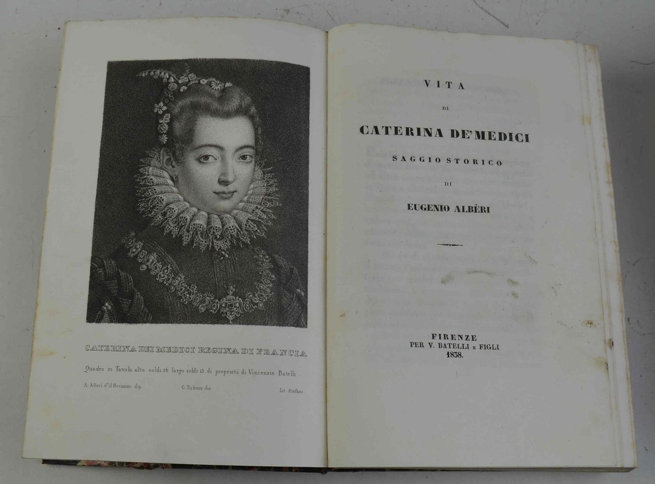 Vita di Caterina de' Medici. Saggio storico.