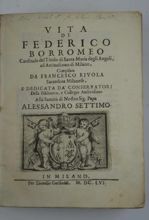 Vita di Federico Borromeo…