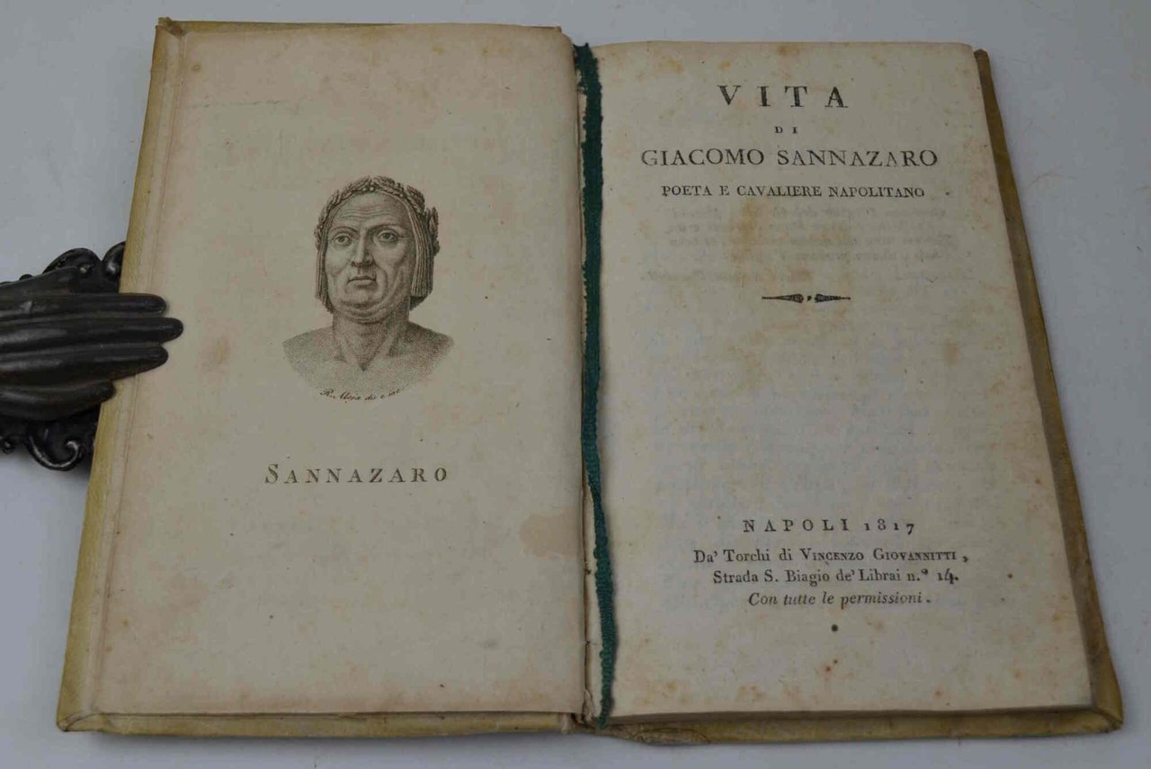 Vita di Giacomo Sannazaro poeta e cavaliere napolitano.