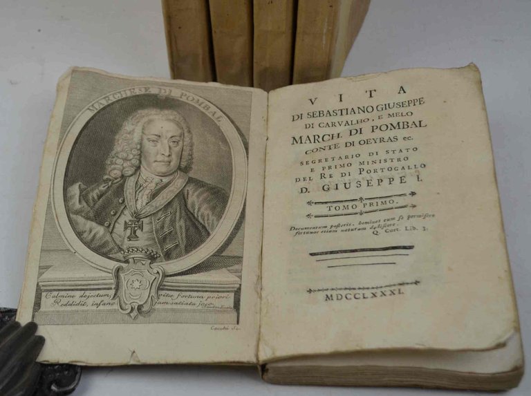 Vita di Sebastiano Giuseppe di Carvalho, e Melo march. di …
