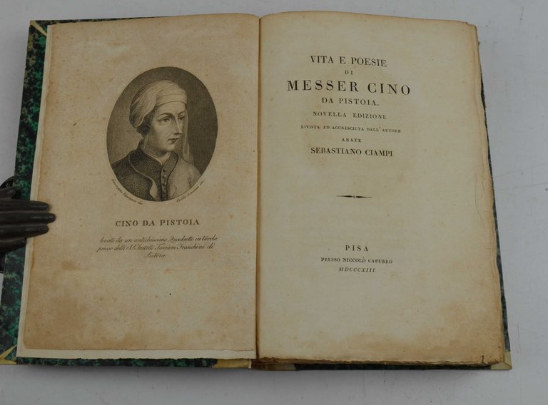 Vita e poesie di Messer Cino da Pistoia. Novella edizione … | Immagine Gallery 4