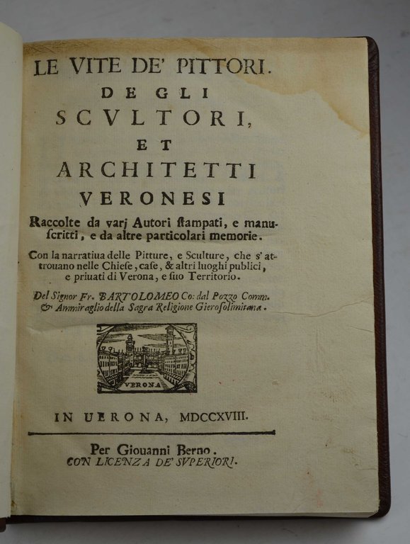 Vite de' Pittori, de gli Scultori, et Architetti veronesi raccolte … | Immagine Gallery 5