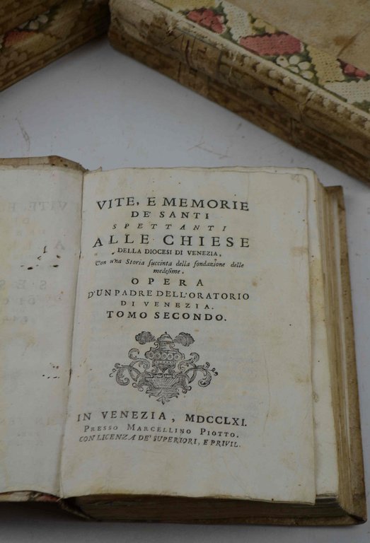 Vite, e memorie de' santi spettanti alle chiese della diocesi …