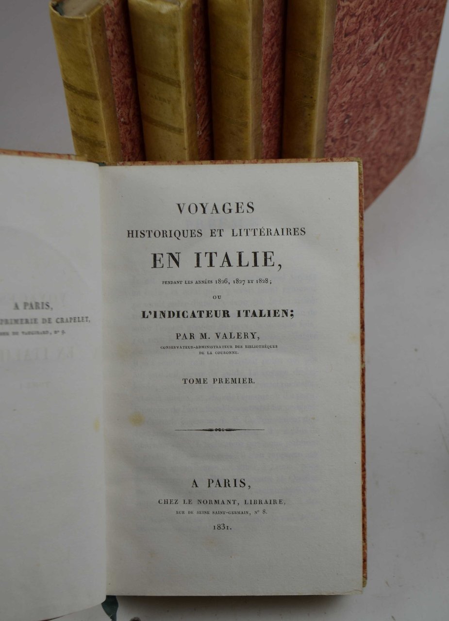 Voyages historiques et littéraires en Italie, pendant les annèes 1826, …