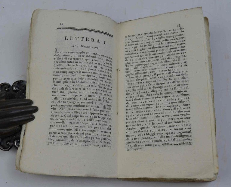 Werther. Opera di sentimento del Dottor Goethe celebre scrittor tedesco …