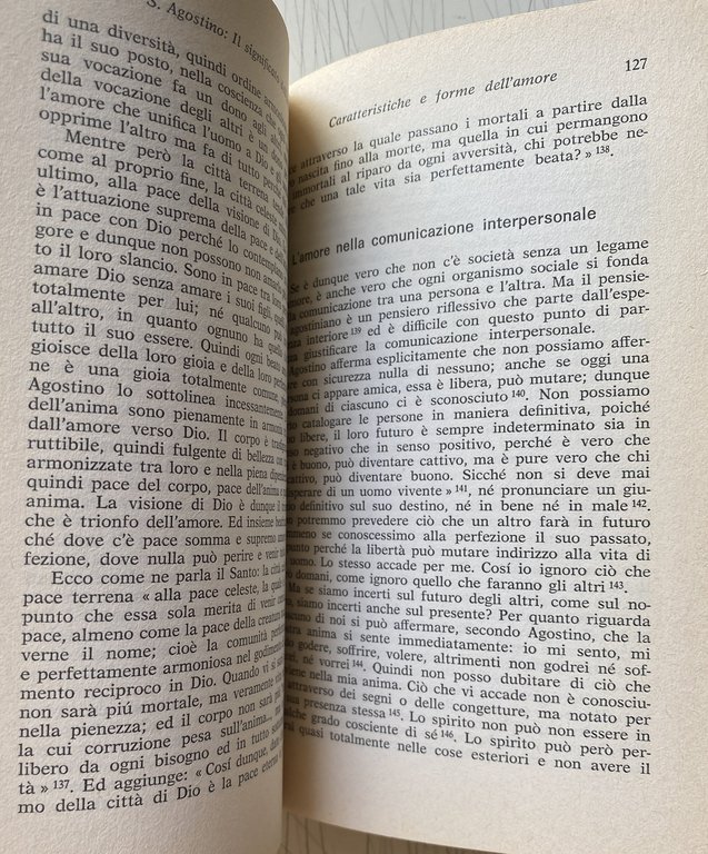 S. AGOSTINO IL SIGNIFICATO DELL'AMORE. UNA INTRODUZIONE AL PENSIERO AGOSTINIANO; …