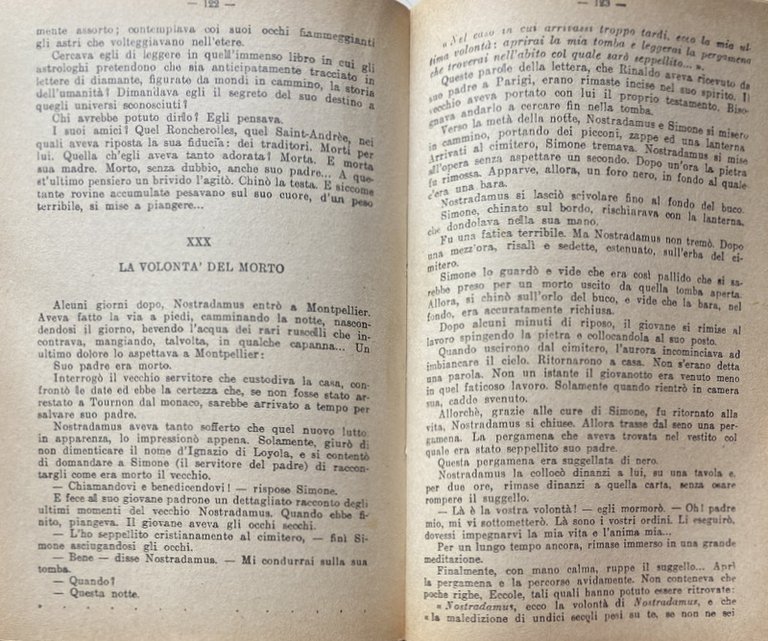 NOSTRADAMUS. ROMANZO ILLUSTRATO; PARDAILLAN: IL GRANDE INQUISITORE. ROMANZO ILLUSTRATO