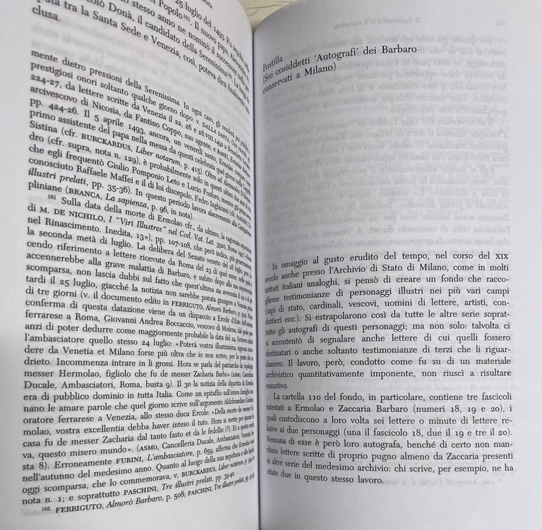 IL DIPLOMATICO E IL TRATTATISTA. ERMOLAO BARBARO AMBASCIATORE DELLA SERENISSIMA