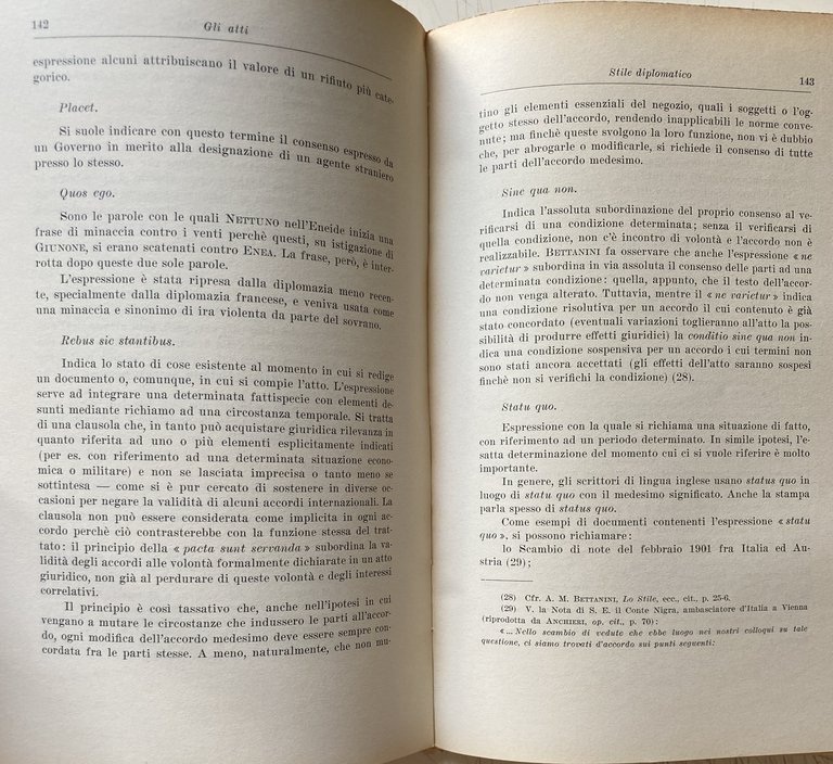 NOZIONI DI DIPLOMAZIA E DI DIRITTO DIPLOMATICO