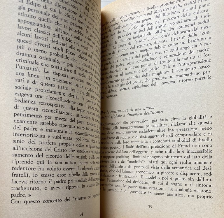 ESPERIENZA RELIGIOSA E INTERPRETAZIONE PSICANALITICA A CONFRONTO NELL'OSSERVAZIONE CLINICA E …