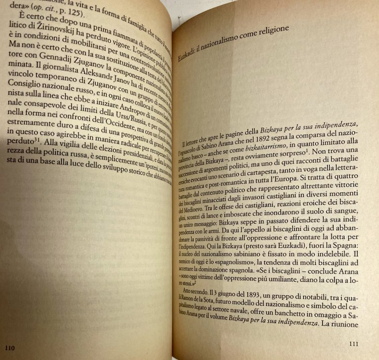 LA RELIGIONE POLITICA. I FONDAMENTALISMI