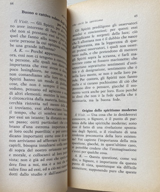 CHE COS'È LO SPIRITISMO?