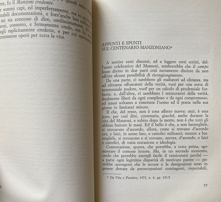 MANZONI IL CREDENTE | Immagine Gallery 8