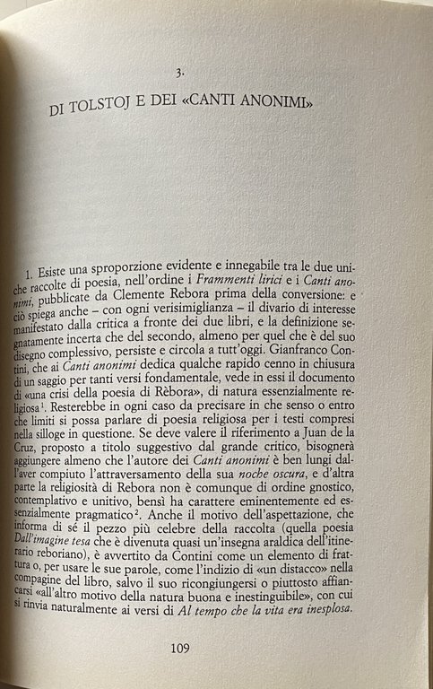 LA COSCIENZA SPIETATA. STUDI SULLA CULTURA E LA POESIA DI …