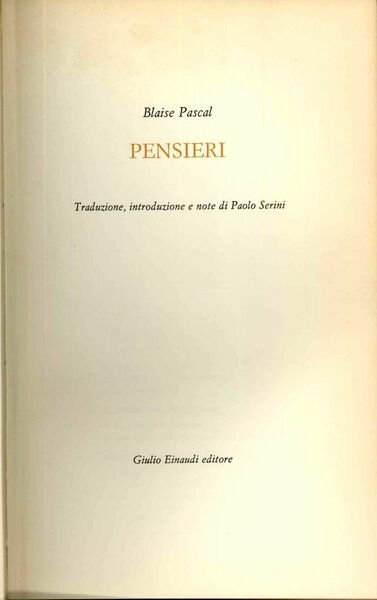 Pensieri