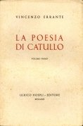 Poesia di Catullo 1� vol.