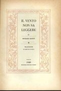 Vento non sa leggere (Il)