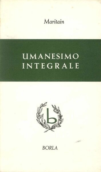 Umanesimo integrale