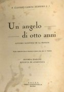 Un angelo di otto anni. Antonio Martinez de la Pietraja