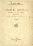 Corso di biologia animale e vegetale