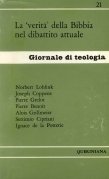 La verità della Bibbia nel dibattito attuale