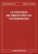 Le istituzioni del diritto privato contemporaneo