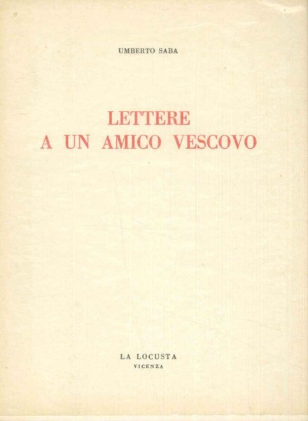 Lettere a un amico vescovo
