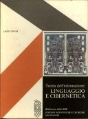 Teoria dell'informazione. linguaggio e cibernetica