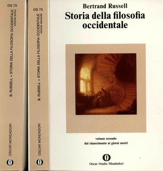 Storia dell filosofia occidentale 1/2