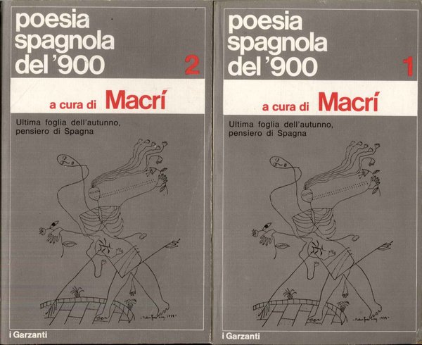 Poesia spagnola del '900, a cura di Oreste Macrí (libri …