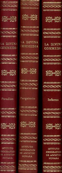 La divina commedia. 3 Voll.; a cura di Piero Gallardo. …