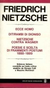 Ecce homo, Ditirambi di Dioniso, Nietzsche contra Wagner, poesie