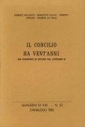 Il concilio ha vent'anni (un convegno di giovani sul vaticano …