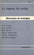 La risposta dei teologi. Giornale di teologia