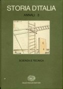 Storia d'Italia. Annali 3° Scienza e tecnica