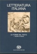 Letteratura italiana 3.vol. 1°. Le forme del testo. Teoria e …