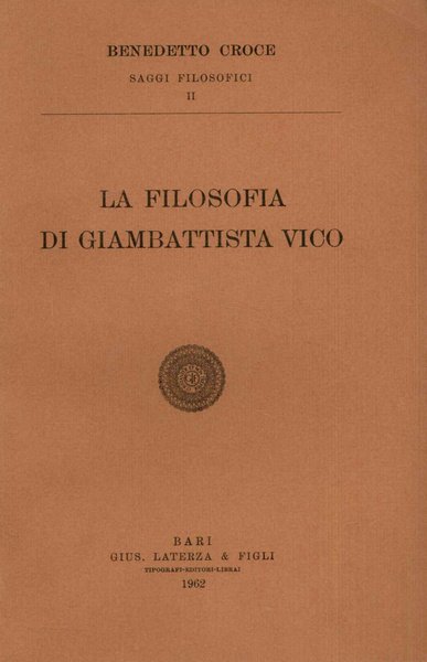 La filosofia di Giambattista Vico