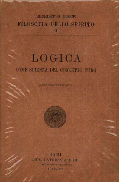 Logica come scienza del concetto puro