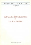 Rivista storica italiana "Arnoldo Momigliano e la sua opera"