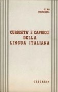 Curiosità e capricci della lingua italiana
