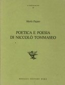 Poetica e poesia di Niccolò Tommaseo