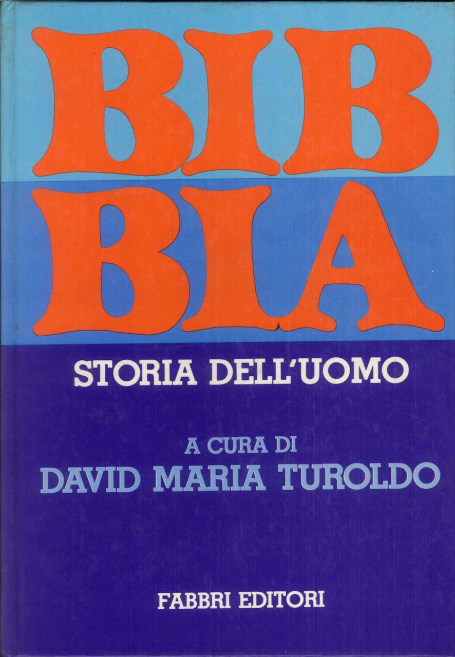 Bibbia storia dell'uomo