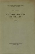 Economia italiana dal 1861 al 1914. Primo volume 1861 - …