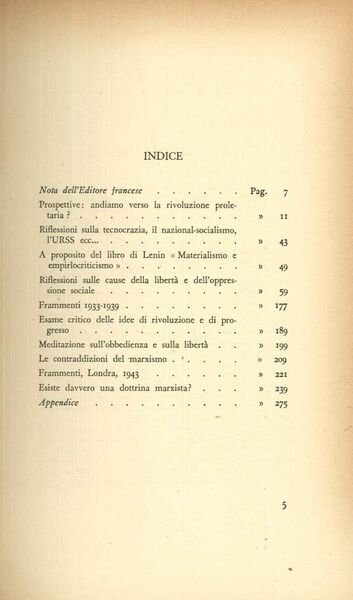 Oppressione e liberà