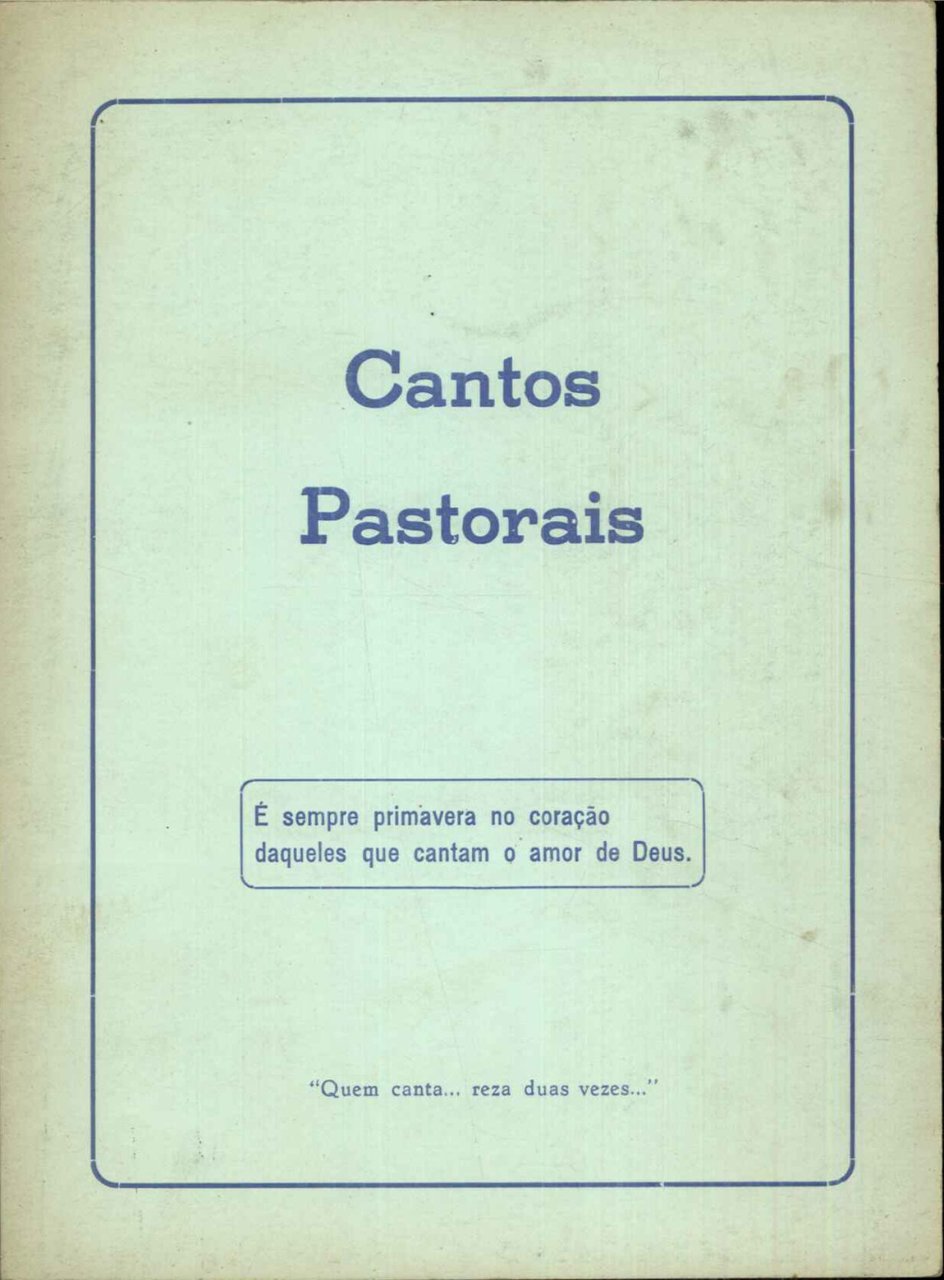 Cantos Pastorais