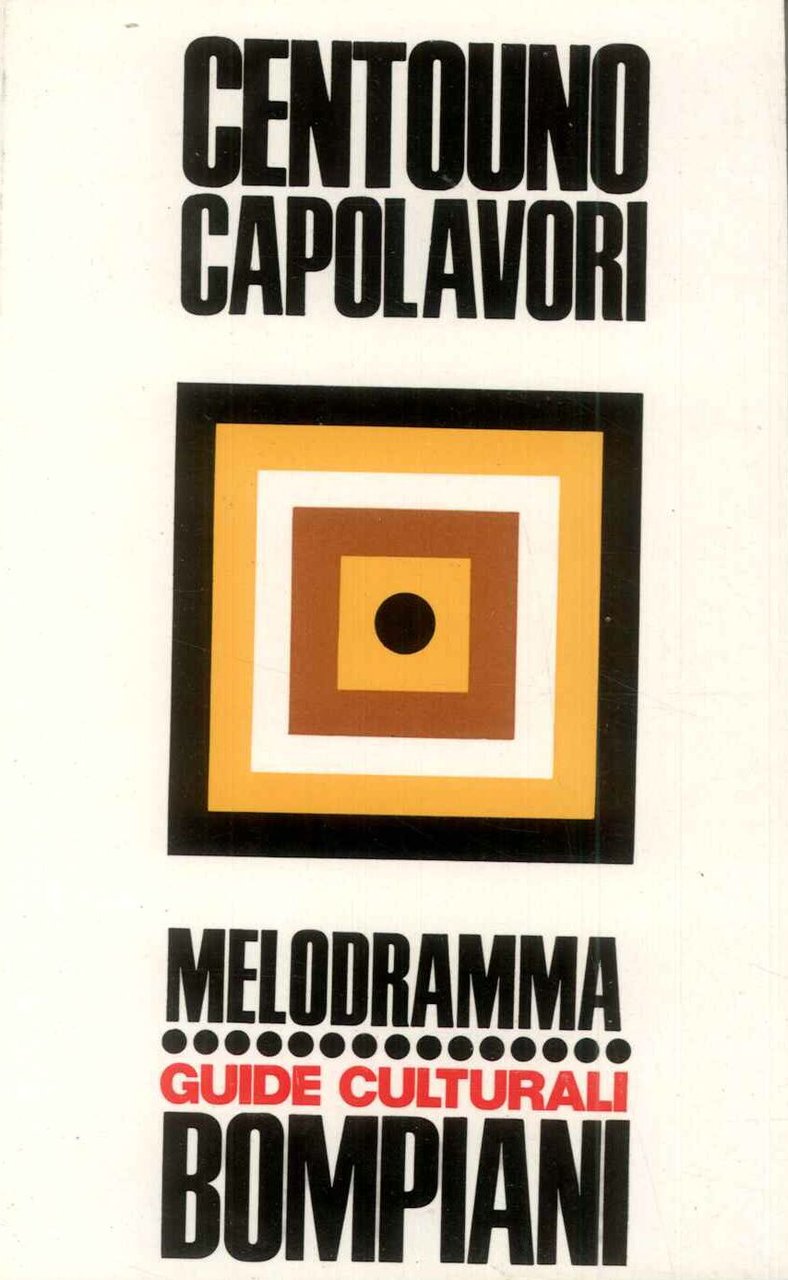 Centouno capolavori. Melodramma | Immagine principale