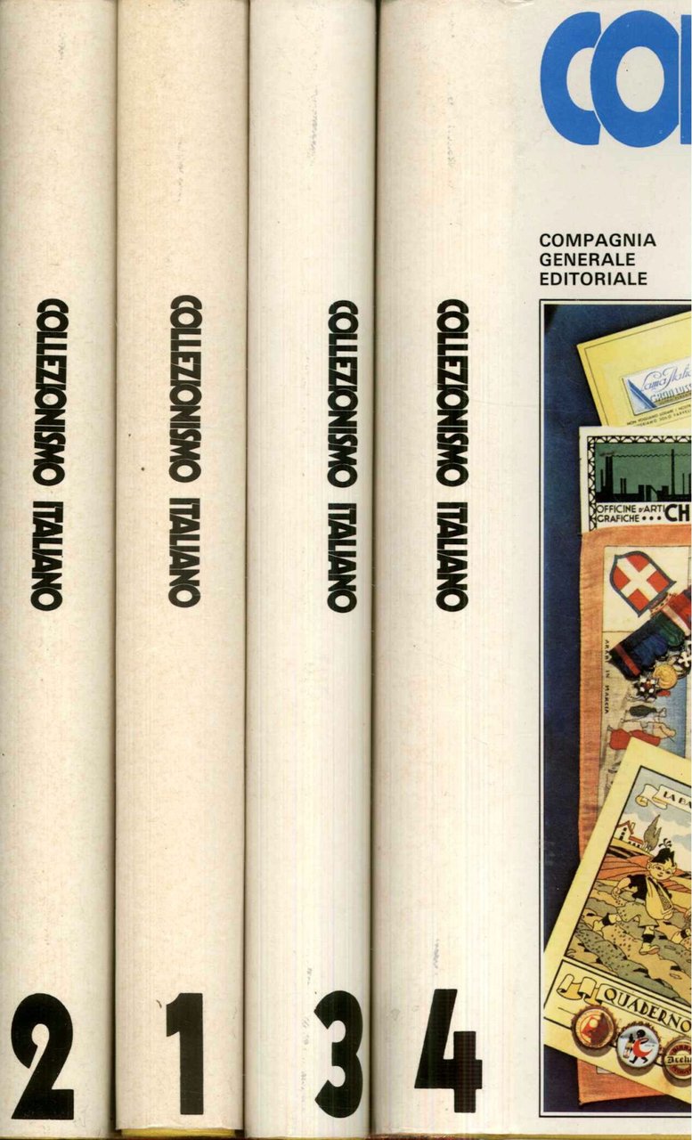 Collezionismo italiano. 4 volumi