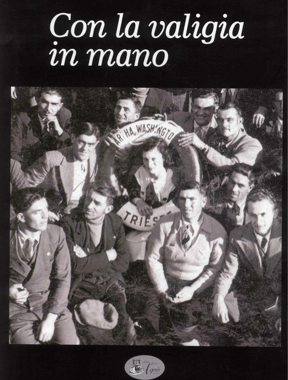 Con la valigia in mano (in tela)